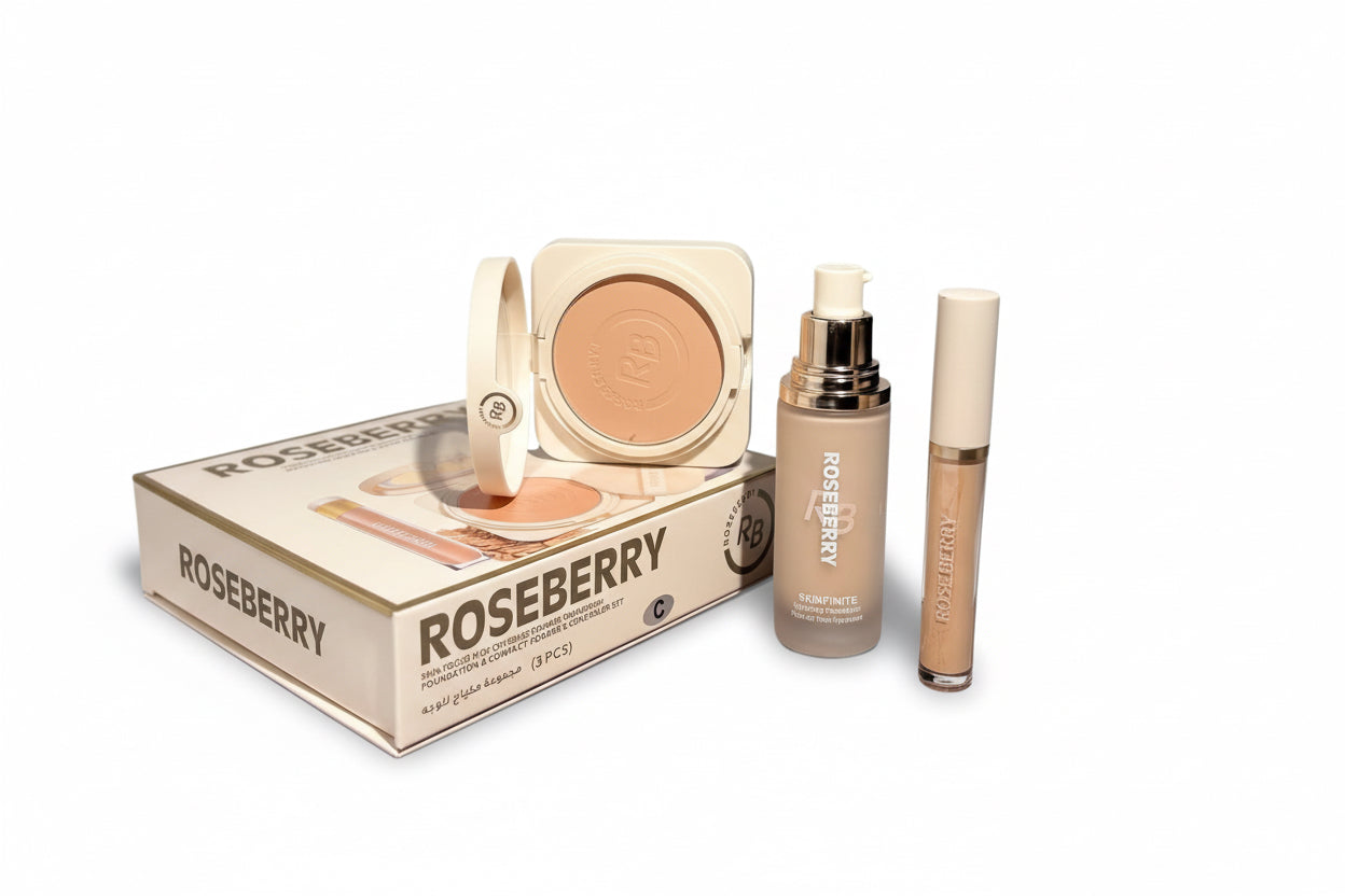 Full Face Makeup Set for Daily Care and Look