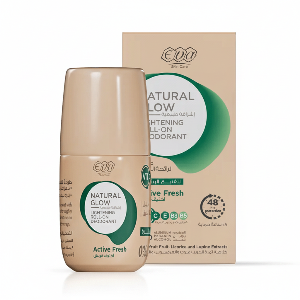 Roll-on antiperspirant deodorant active fresh to lighten underarm skin and protect against odor 60 gm
