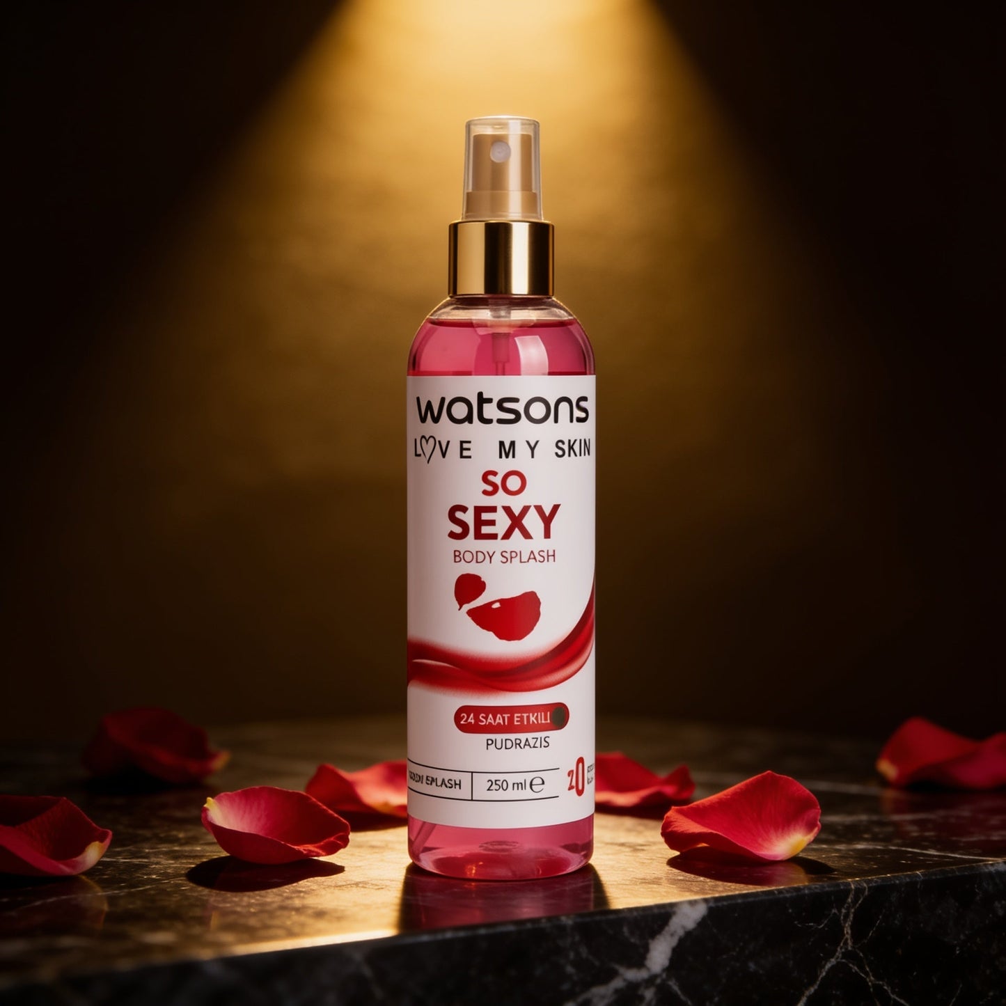 So Sexy women's body splash with a refreshing floral scent that lasts all day
