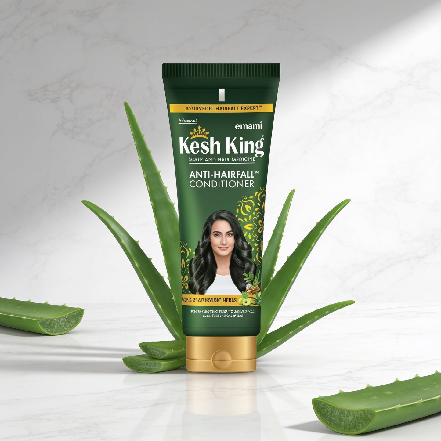 Kesh King Hair Conditioner for moisturizing, softening and detangling hair after washing