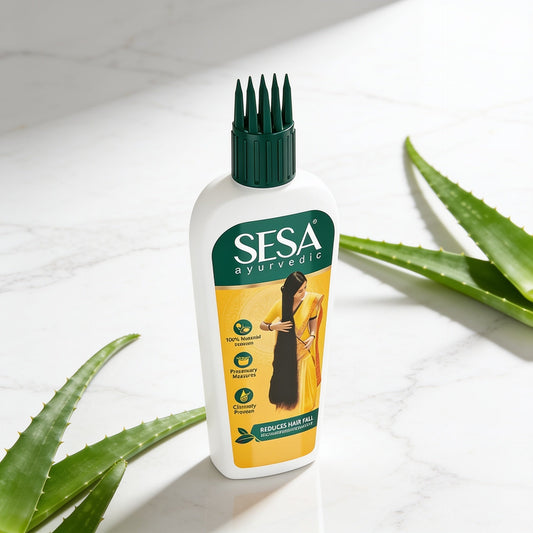 Sesa Ayurvedic Herbal Hair Oil for Hair Strength and Hair Fall Control 100 ml