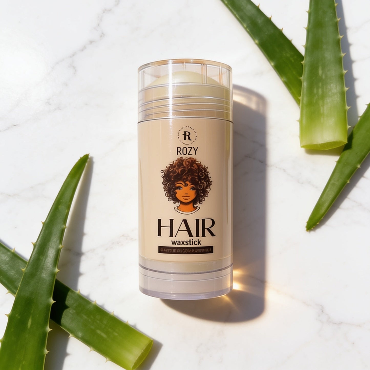 Rosie Hair Wax Stick for Smoothing, Softening, and Frizz Control