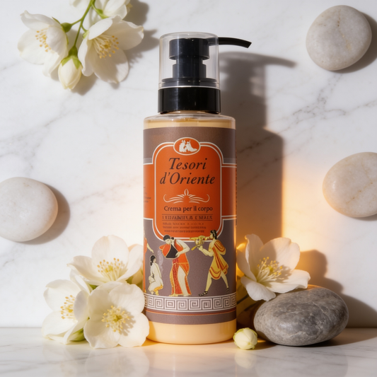 Yara Shower Gel for body cleansing with a refreshing and moisturizing oriental floral scent