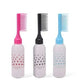 Hair oil applicator for distributing oil on the scalp and stimulating growth