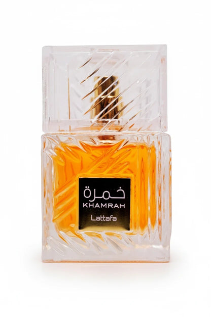 Lattafa Khamrah is a luxurious, long-lasting oriental fragrance for women.