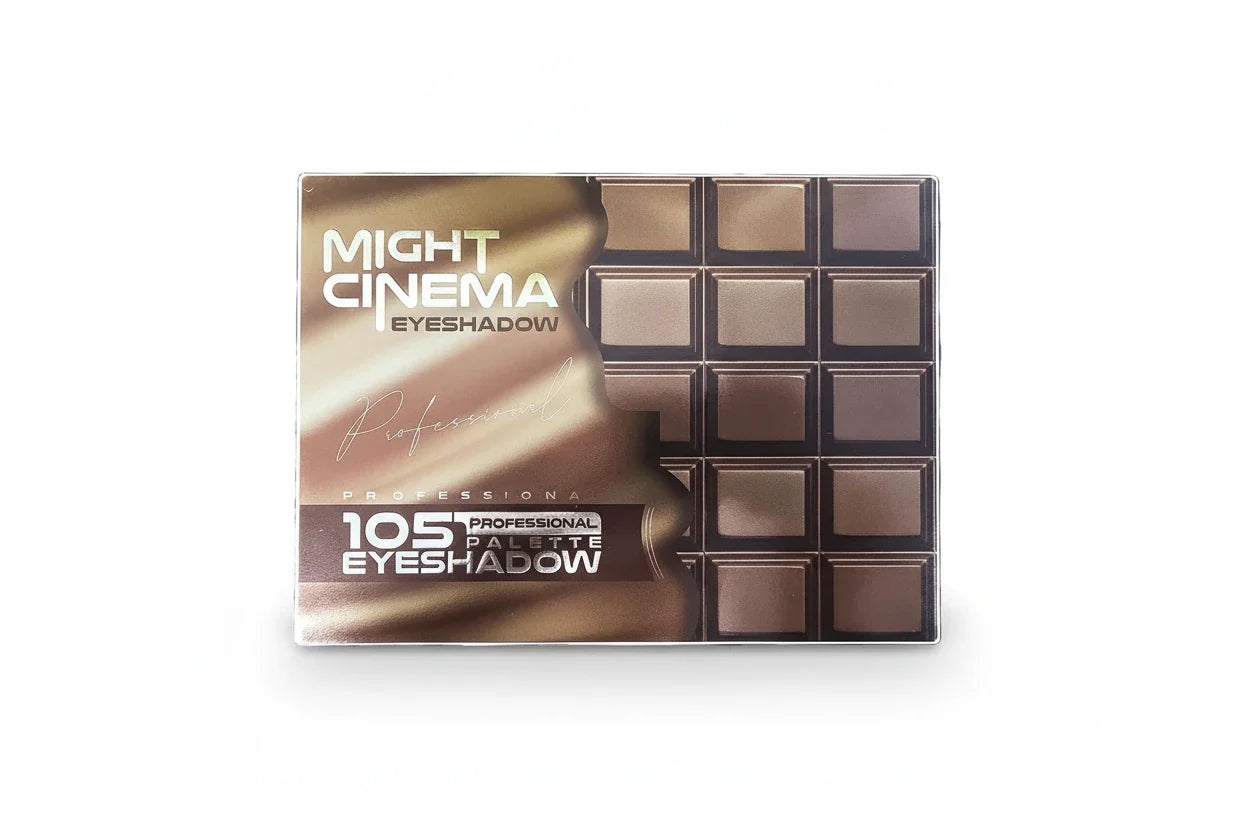 Might Cinema Eyeshadow Palette, 105 colors for complete eye makeup coordination