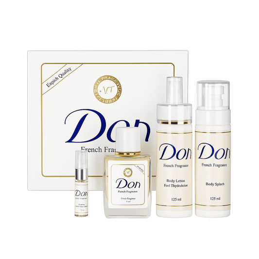 Don's Distinctive Fragrance Package, Eau de Parfum for Unforgettable Elegance, 4 pieces