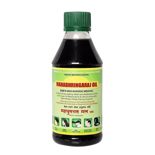 Mahabhring Original Indian Hair Oil for Hair Nourishment and Root Strengthening 100ml