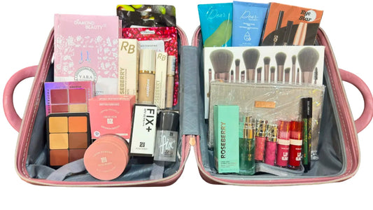 Bridal Makeup and Skincare Bag