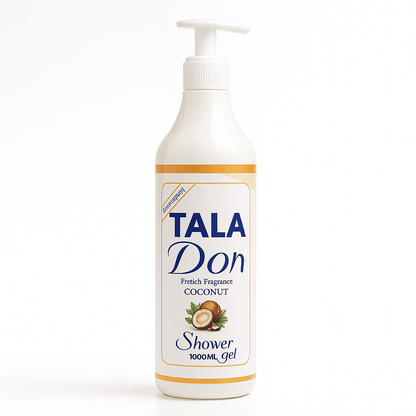Tala refreshing shower gel cleanses the body with a soft fragrance that lasts all day