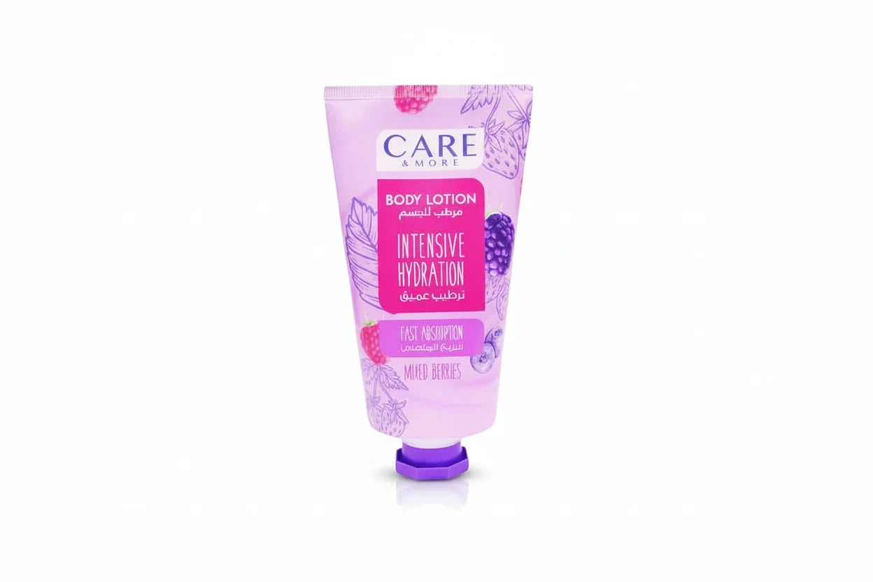 Care & More Body Lotion for Deep Daily Hydration and Skin Softening