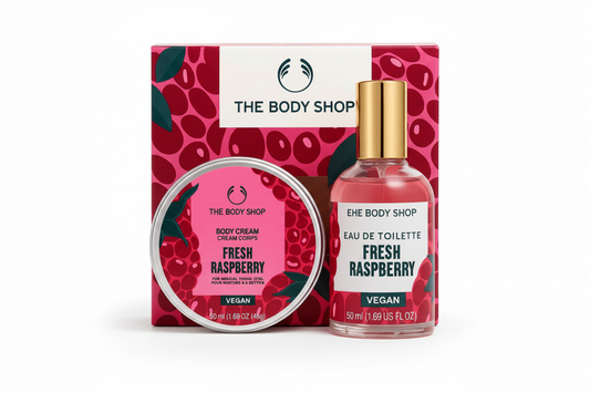 The Body Shop Fresh Raspberry Body Care Gift Set