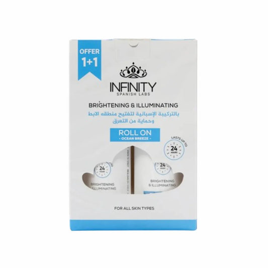 Infinity مزيل عرق برائحة نسيم المحيط المنعشة وفعالية تدوم طوال اليوم