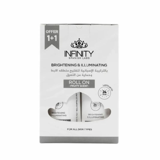 Infinity deodorant with a refreshing fruity scent that lasts all day.