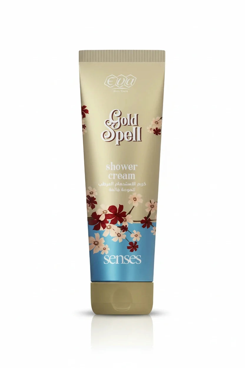 Eva Gold Spell Shower Cream for gentle cleansing and body moisturizing