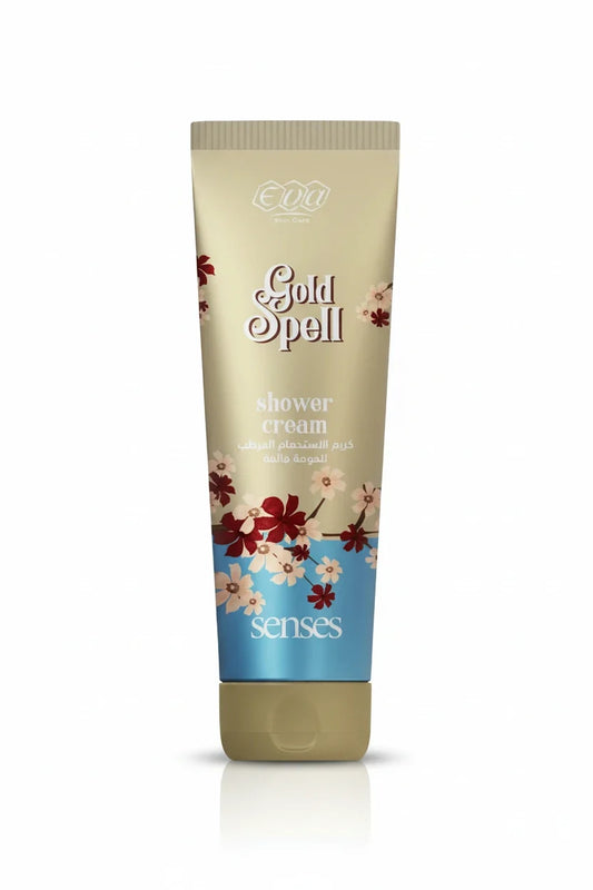 Eva Gold Spell Shower Cream for gentle cleansing and body moisturizing
