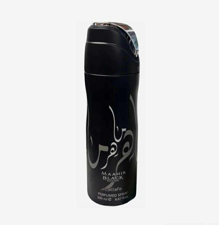 Lattafa Men's Refreshing Body Spray with a soft, long-lasting fragrance