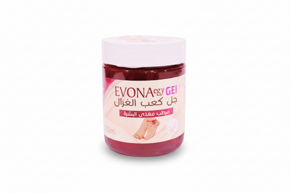 Evona deer heel gel for feet to give the body a natural, long-lasting pink color