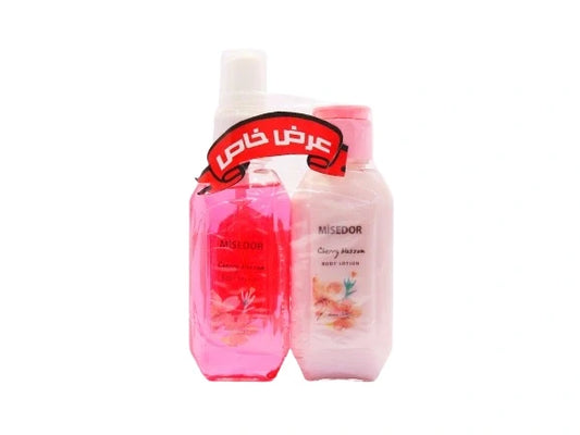 Messidor Cherry Blossom Splash and Lotion for daily care at a special price