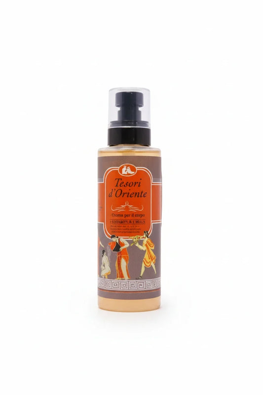 Tesori Body Lotion for deep hydration with a luxurious, long-lasting oriental scent