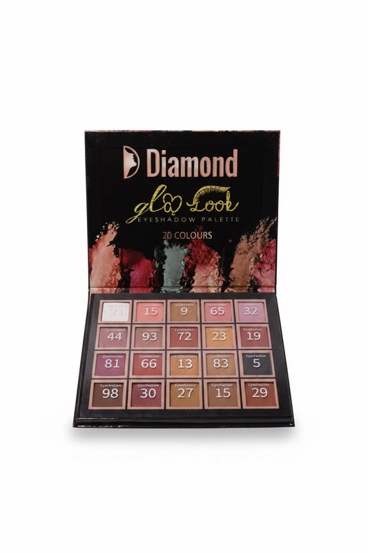 Diamond Eyeshadow for Professional Makeup with Shimmering Colors that Last All Day