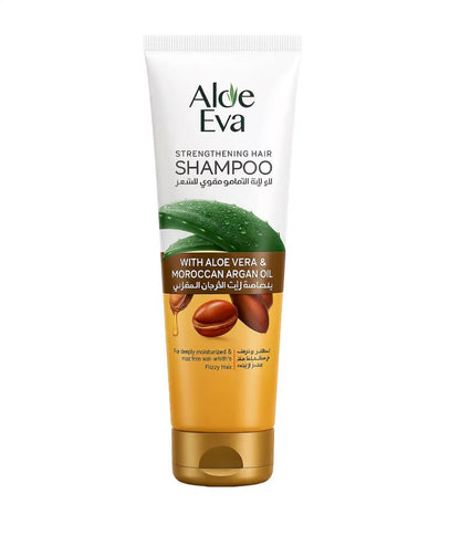 Eva Aloe Vera Shampoo for Dry and Damaged Hair: Moisturizes, Strengthens and Lengthens