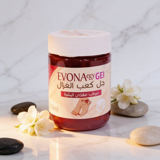 Evona deer heel gel for feet to give the body a natural, long-lasting pink color
