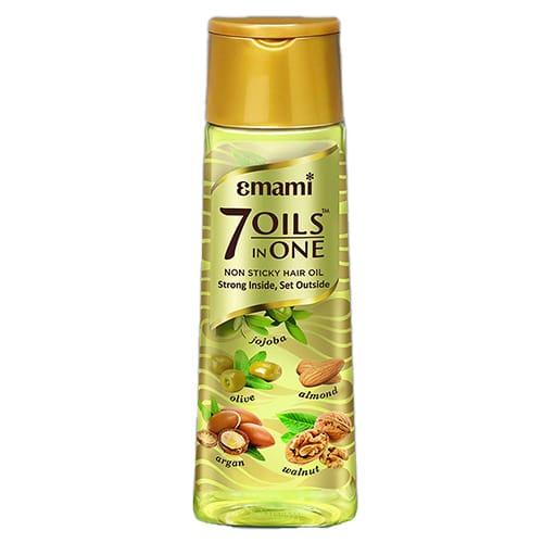 Emami 7 Oils in One Hair Oil for Hair Nourishment, Dry & Damaged Hair and Hair Growth