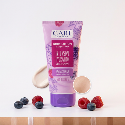 Care & More Body Lotion for Deep Daily Hydration and Skin Softening