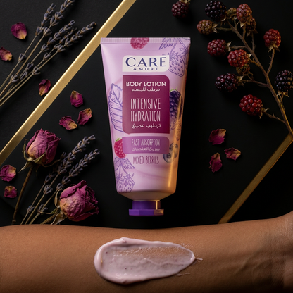 Care & More Body Lotion for Deep Daily Hydration and Skin Softening