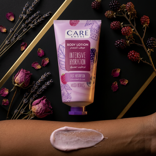 Care & More Body Lotion for Deep Daily Hydration and Skin Softening