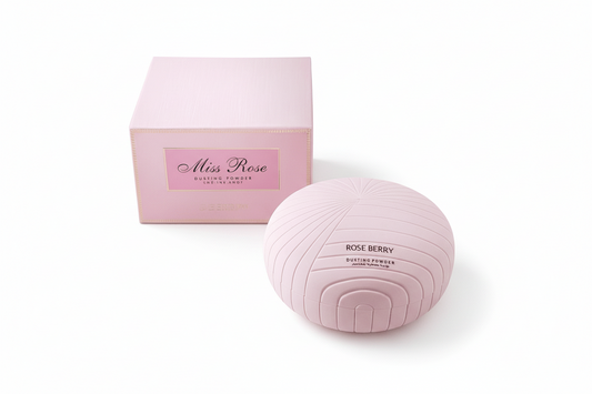 Rose Berry Perfumed Body Powder, high concentration for soft and fragrant skin, 200 gm
