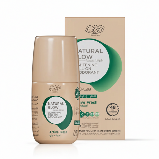 Roll-on antiperspirant deodorant active fresh to lighten underarm skin and protect against odor 60 gm