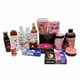The pampering package: A bride's pampering for comprehensive body care, a luxurious and perfect gift for women.