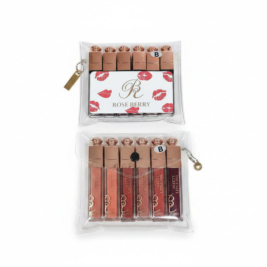 Roseberry Lip Matte Lipstick Soft Pink Tinting and Moisturizing