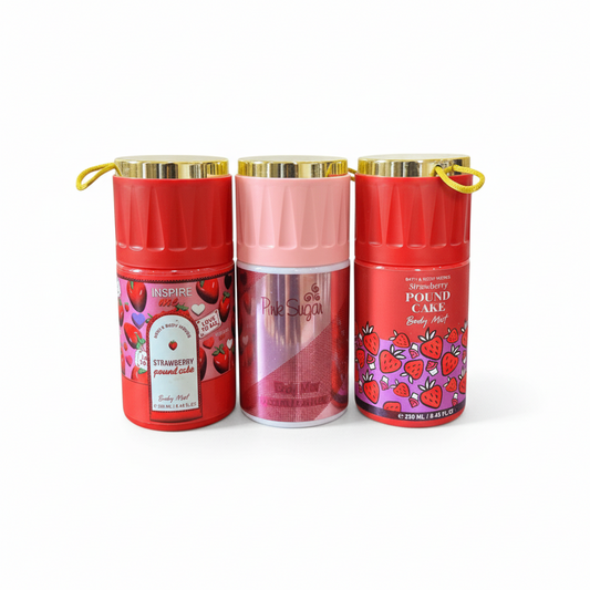 Refreshing Body Mist Splash with a Soft Scent 250ml
