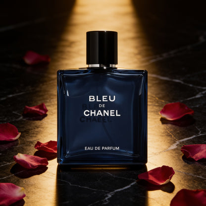 Chanel Bleu de Chanel Eau de Parfum for Men with an elegant woody scent