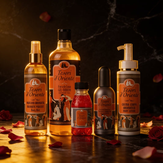 Tesori package, perfume and deodorant, a complete gift with a luxurious and elegant scent