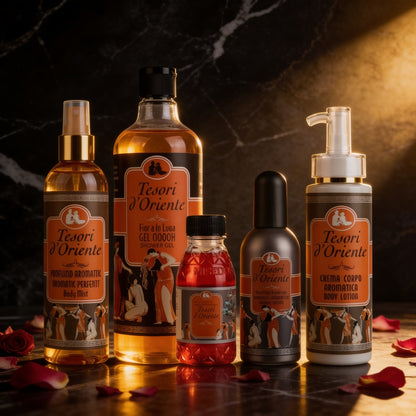 Tesori package, perfume and deodorant, a complete gift with a luxurious and elegant scent