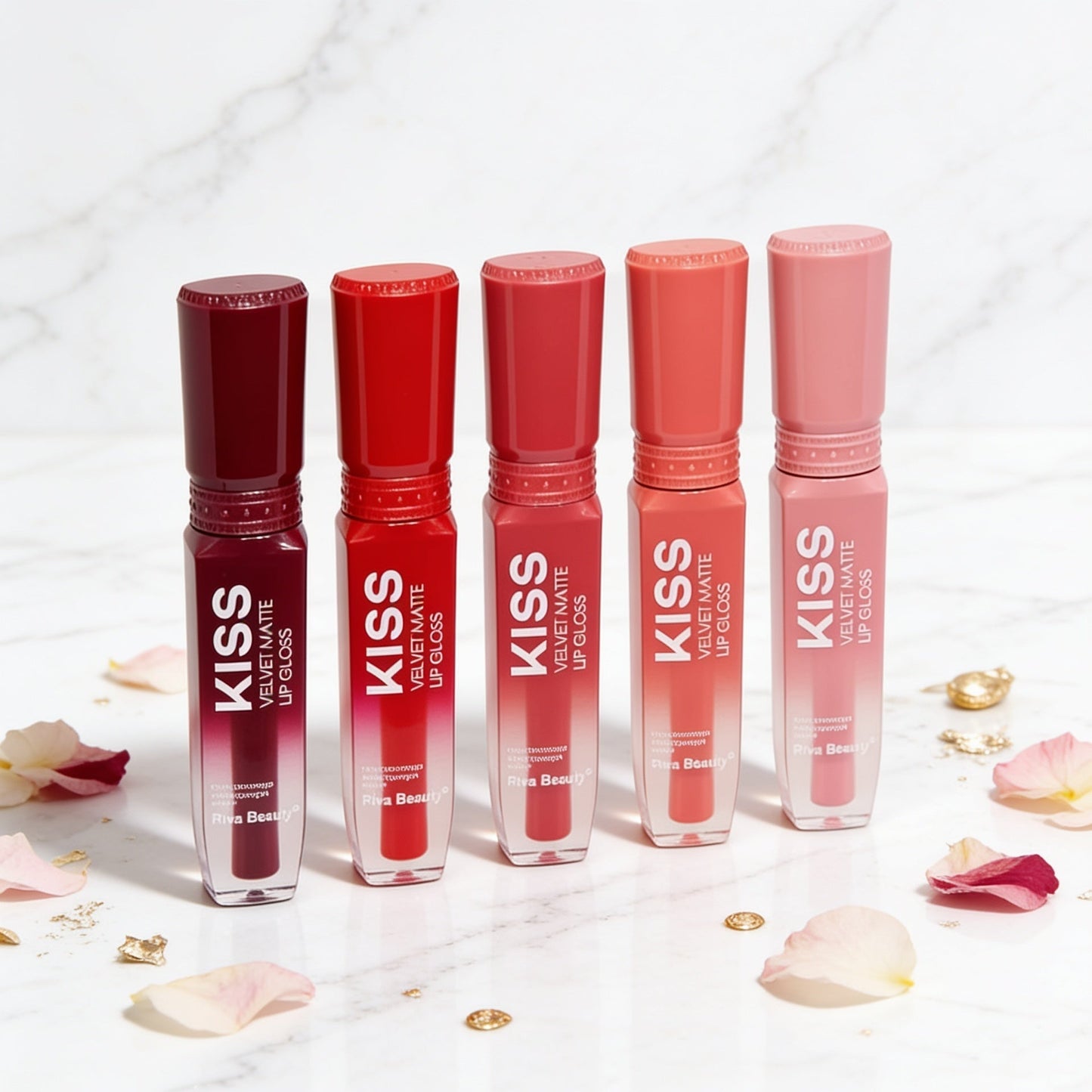 Kiss Beauty Lip Gloss for healthy shine and all-day hydration
