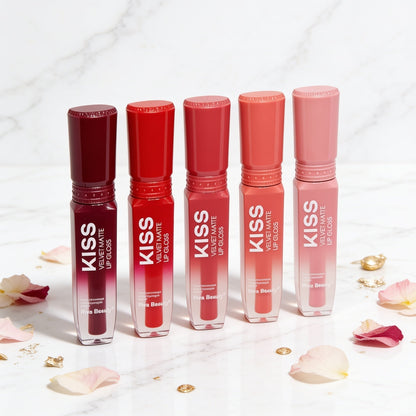 Kiss Beauty Lip Gloss for healthy shine and all-day hydration