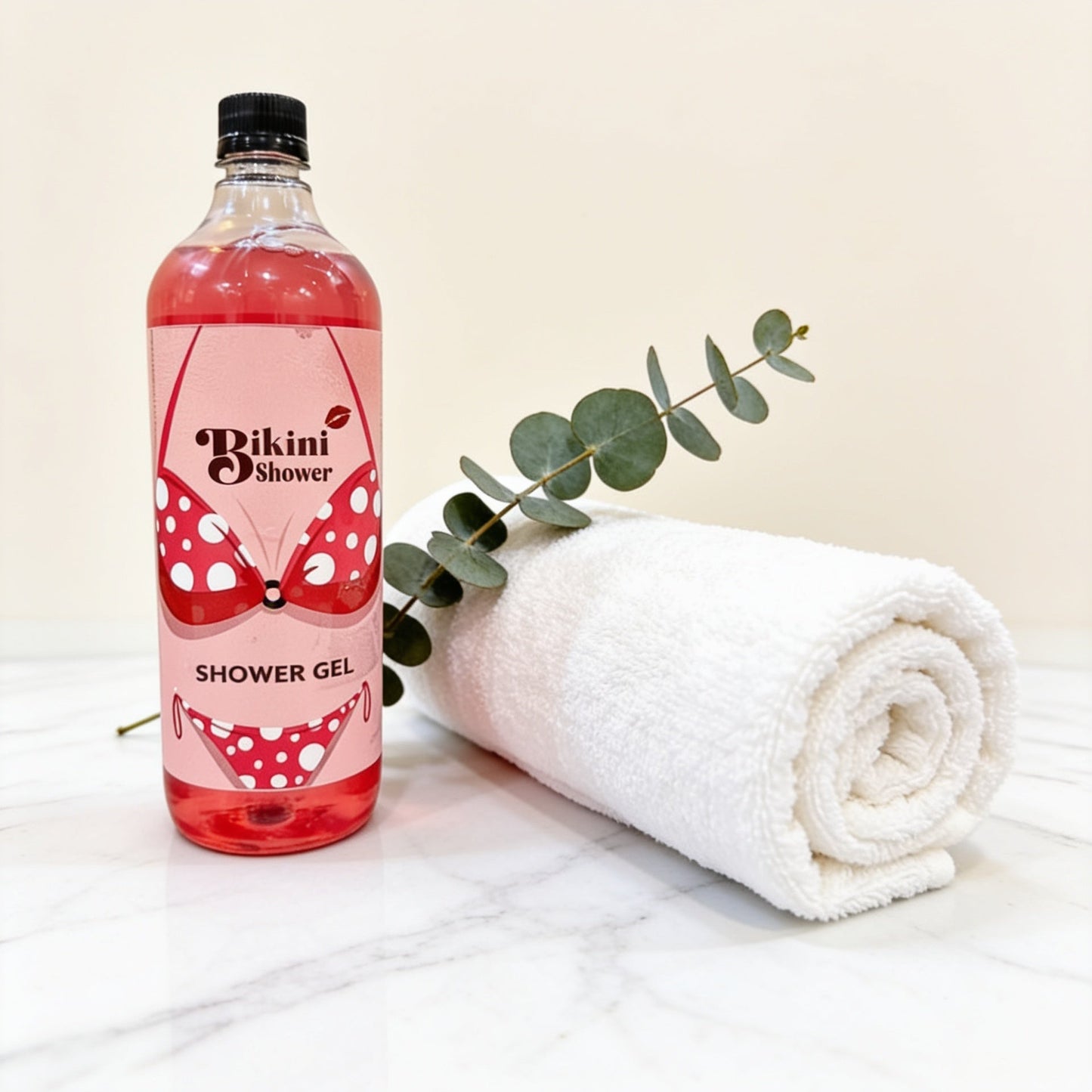 Bikini Shower Gel for Cleansing, Whitening and Refreshing the Bikini Area