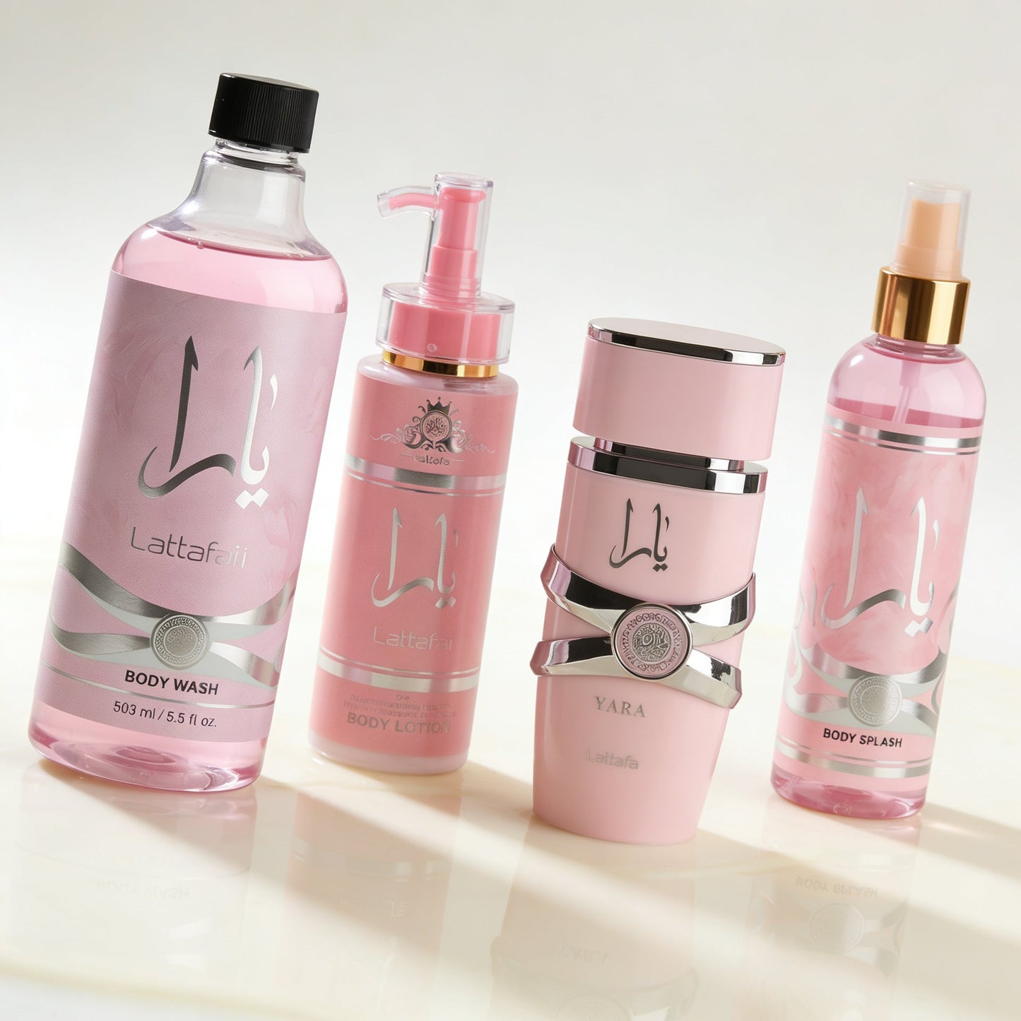 Yara Luxurious Body Care Package: A complete fragrant set, a distinctive gift.