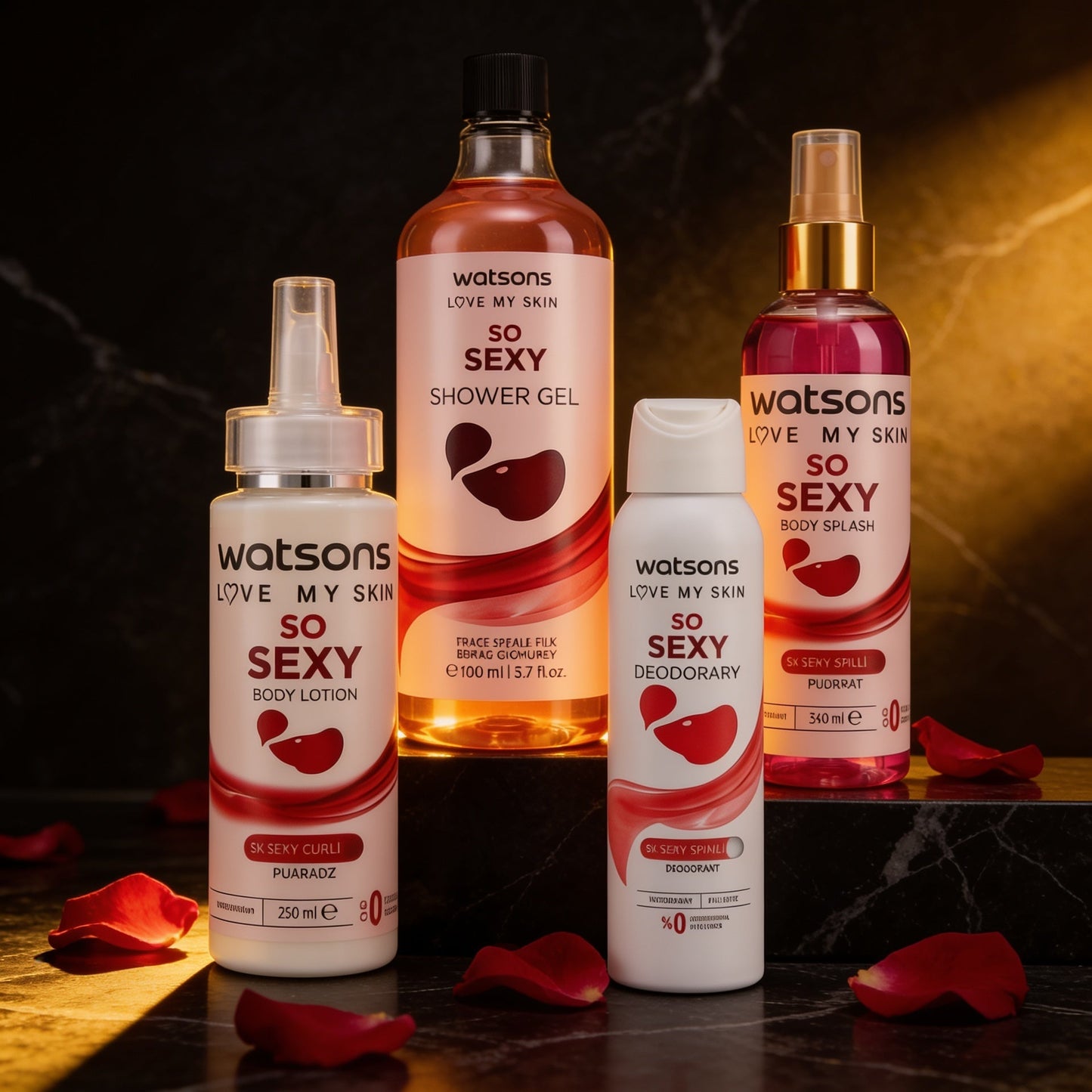 So Sexy - باقة متكاملة من عطر ومزيل عرق، هدية برائحة زهرية مثيرة.