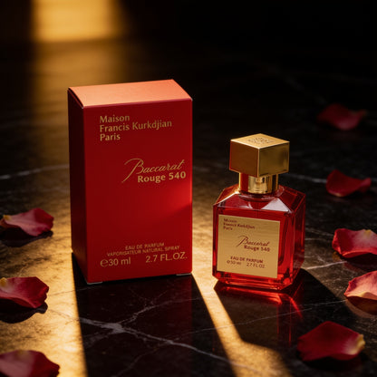 Baccarat Rouge 540 30ml with luxurious rose scent that lasts all day