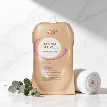 Eva Skin Renew gentle exfoliating body scrub for weekly use