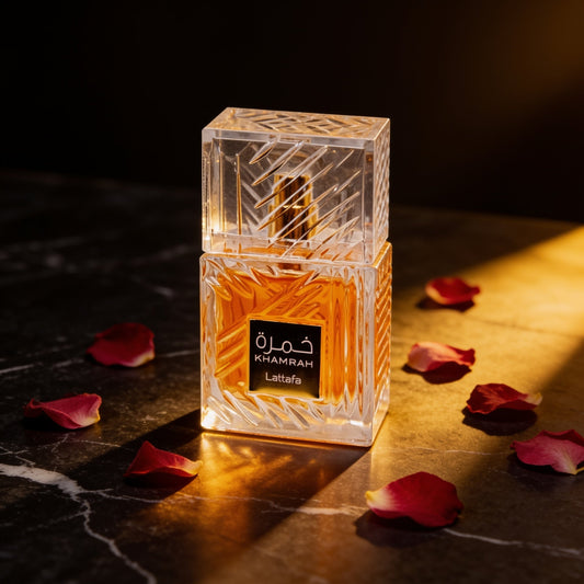 Lattafa Khamrah is a luxurious, long-lasting oriental fragrance for women.