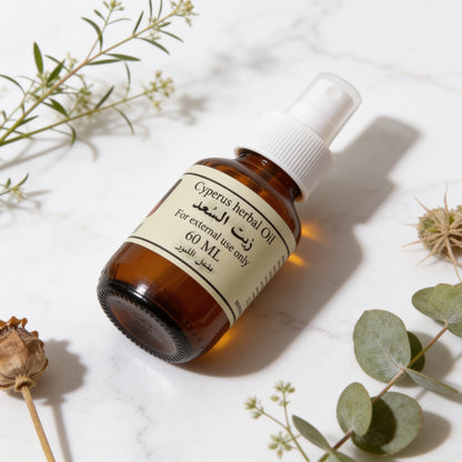 Body Care سعادة Oil is a natural nourishing oil for the skin.
