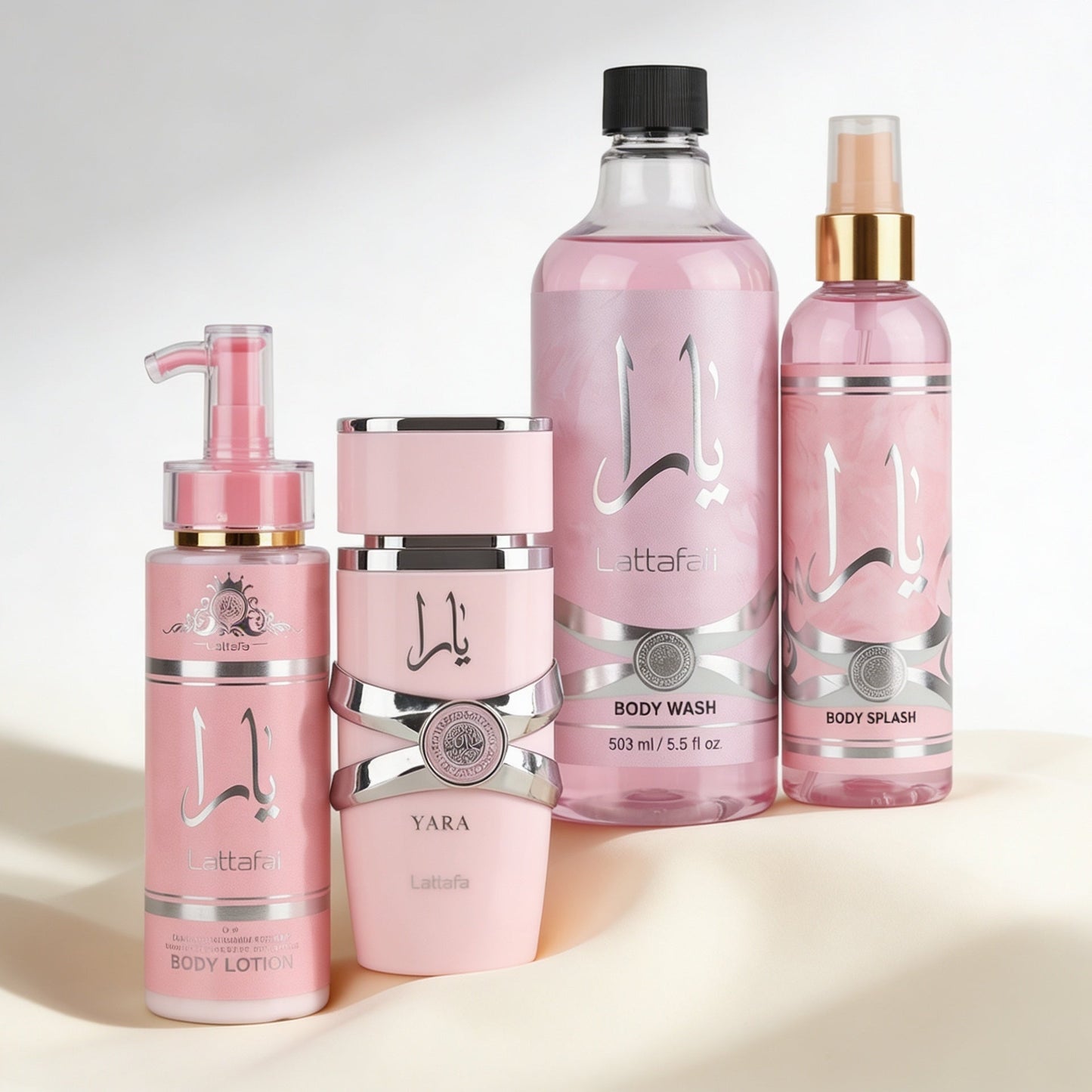 Yara Luxurious Body Care Package: A complete fragrant set, a distinctive gift.
