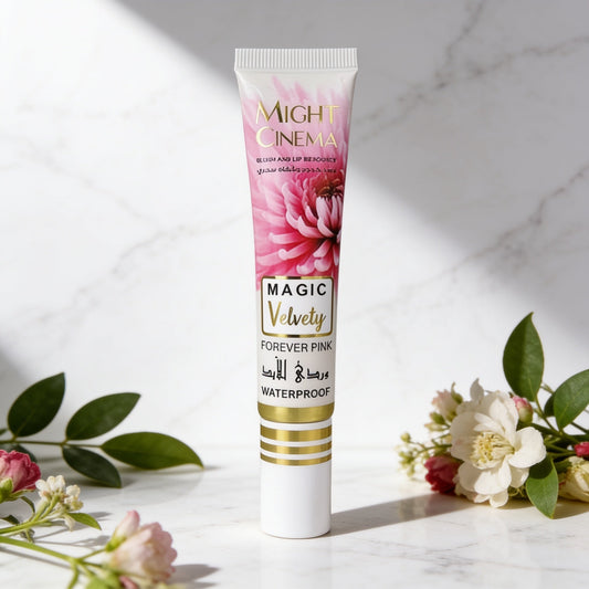Myte Cinema Blusher and Lipstick for cheeks and lips in natural, long-lasting colors